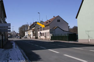 Nos locaux: Vu depuis la route de Schirmeck